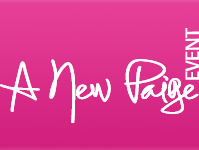 A New Paige Event logo