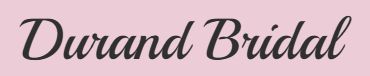Durand Bridal and Formal Wear logo