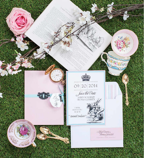 Paper Damsels wedding invitations Ontario