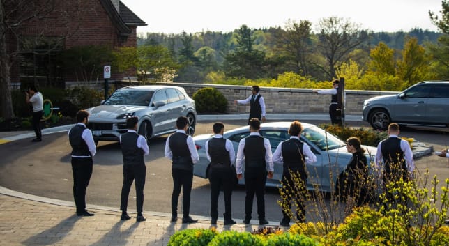 Adagio Valet Parking Toronto wedding transportation and valet Ontario