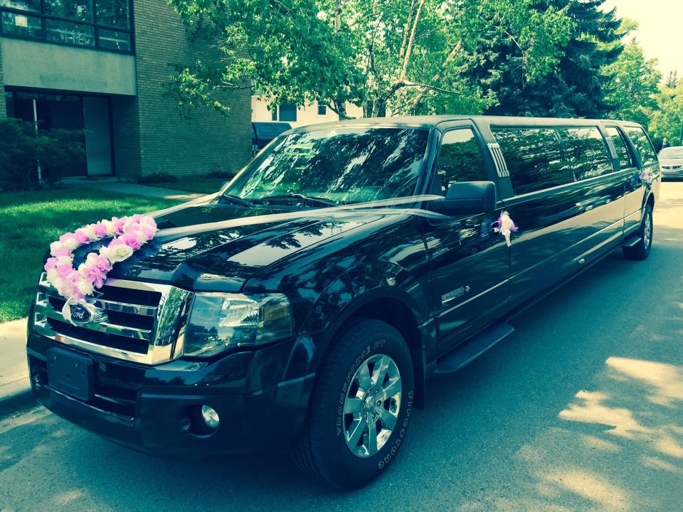 Signature Limos wedding transportation and valet Alberta