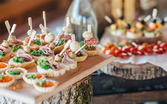 A Cappella Catering wedding caterers Alberta