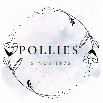Pollies Flowers logo